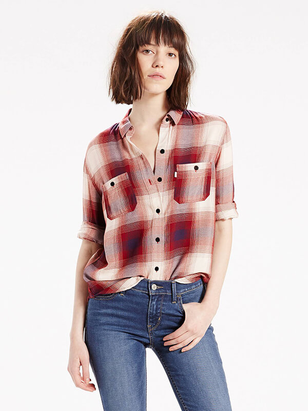 Camisa A Cuadros Dama Horma Perfecta